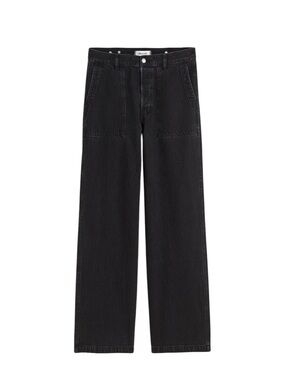 Madewell The Low-Slung Baggy Jean in Candice Wash Airy Denim